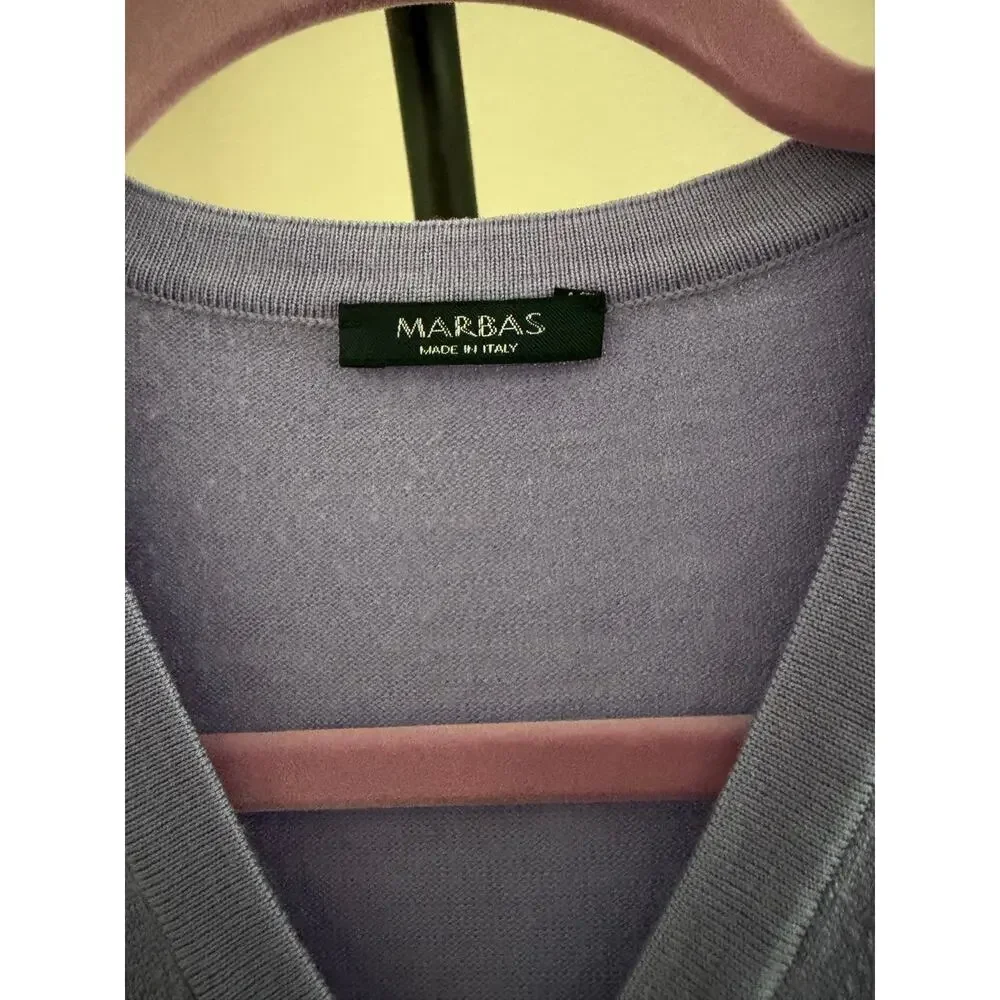 Marbas golf wool purple vest size medium